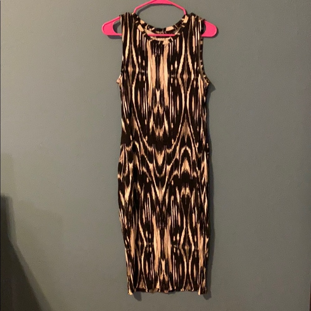 Apt. 9 Multi Form Fitting Shin Length Dress